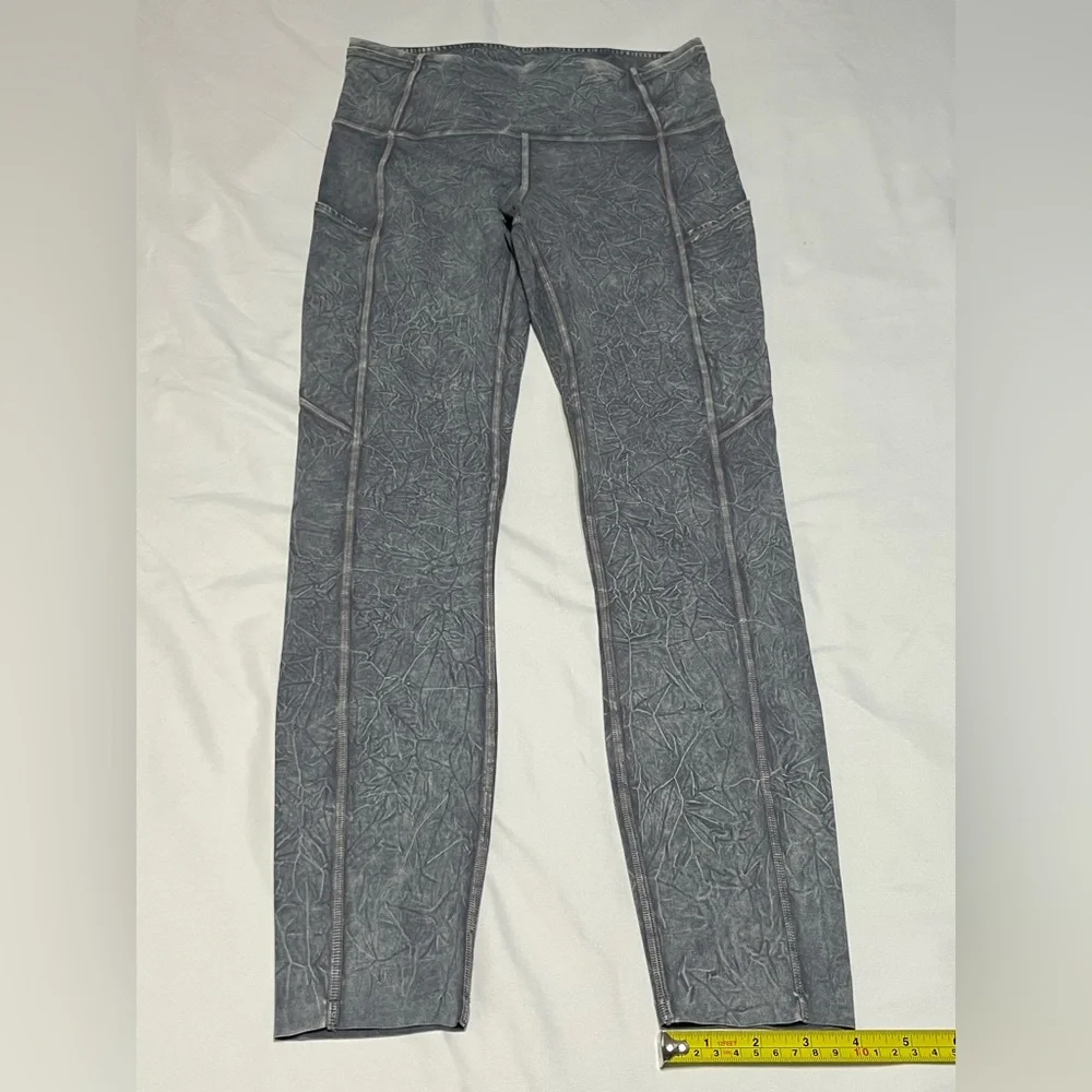 lululemon athletica Grey High-Rise Leggings